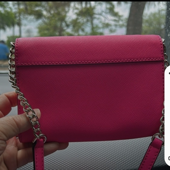 NWOT Kate Spade New York Hot Pink Crossbody - Picture 6 of 6